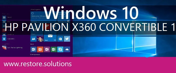HP Pavilion x360 Convertible 14-dy0803no windows 10 recovery