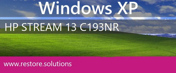 HP Stream 13-C193NR windows xp recovery