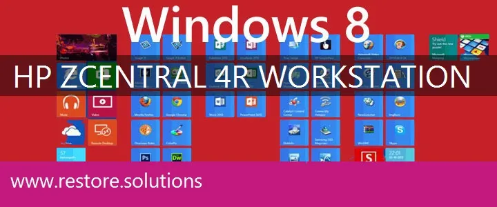 HP ZCentral 4R Workstation windows 8 recovery