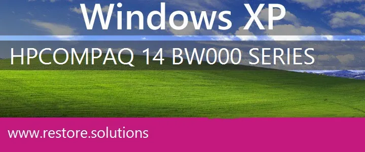 HP Compaq 14-bw000 Series windows xp recovery