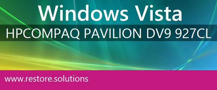 HP Compaq Pavilion DV9-927cl windows vista recovery
