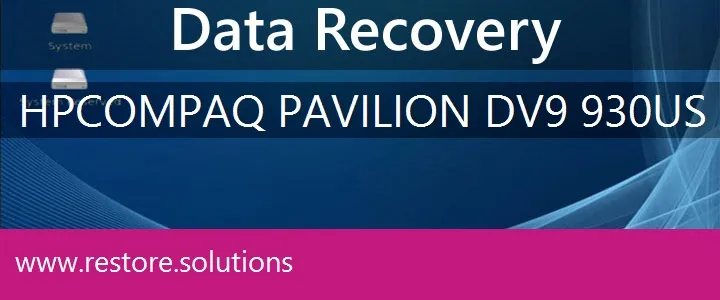HP Compaq Pavilion DV9-930us data recovery