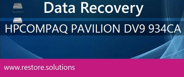 HP Compaq Pavilion DV9-934ca data recovery