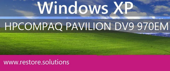 HP Compaq Pavilion DV9-970em windows xp recovery