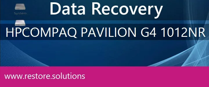 HP Compaq Pavilion G4-1012nr data recovery