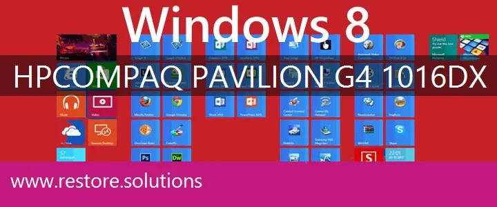 HP Compaq Pavilion G4-1016dx windows 8 recovery