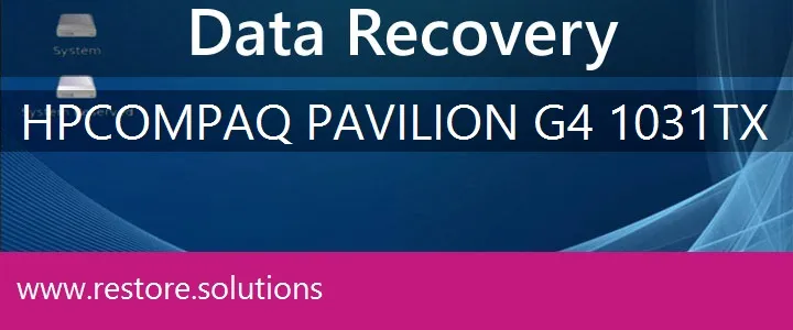 HP Compaq Pavilion G4-1031tx data recovery