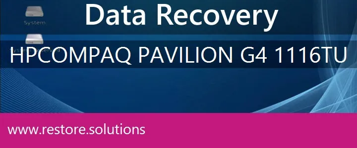 HP Compaq Pavilion G4-1116tu data recovery