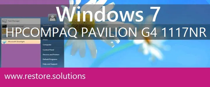 HP Compaq Pavilion G4-1117nr windows 7 recovery