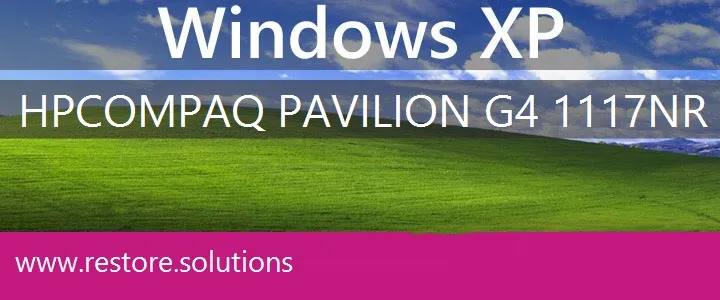 HP Compaq Pavilion G4-1117nr windows xp recovery