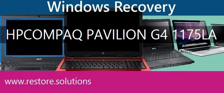 HP Compaq Pavilion G4-1175la Laptop recovery