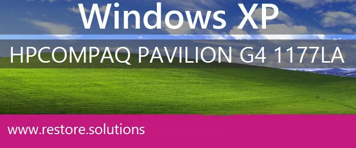 HP Compaq Pavilion G4-1177la windows xp recovery