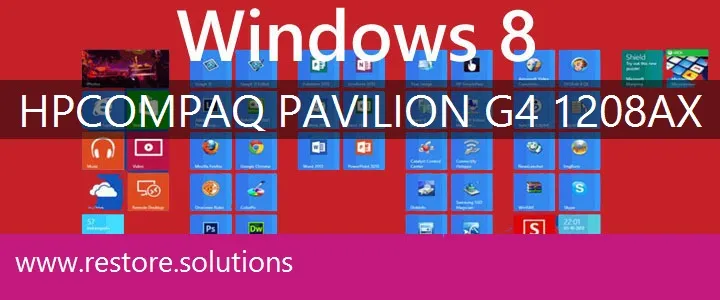 HP Compaq Pavilion G4-1208ax windows 8 recovery