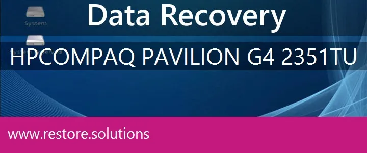 HP Compaq Pavilion G4-2351tu data recovery