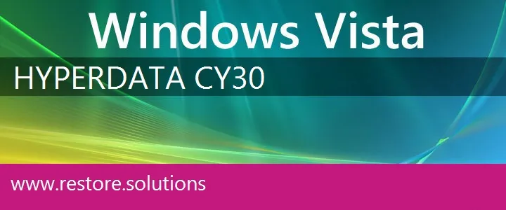 Hyperdata CY30 windows vista recovery