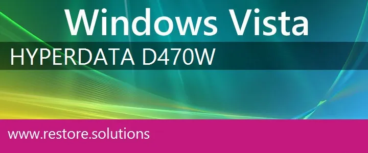 Hyperdata D470W windows vista recovery