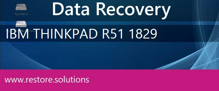 IBM ThinkPad R51 1829 data recovery