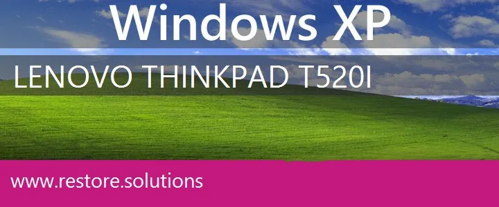 Lenovo ThinkPad T520i windows xp recovery