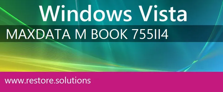 Maxdata M-Book 755II4 windows vista recovery