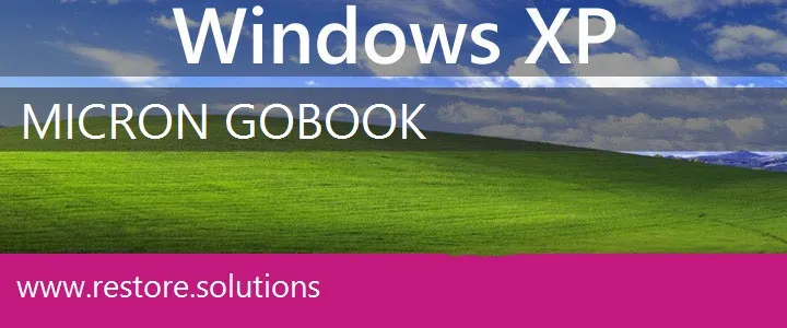Micron GoBook windows xp recovery