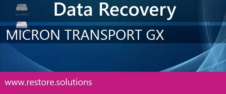 Micron Transport GX data recovery