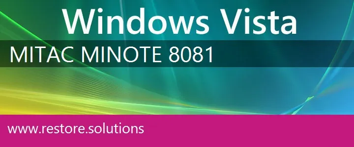 MiTAC MiNote 8081 windows vista recovery