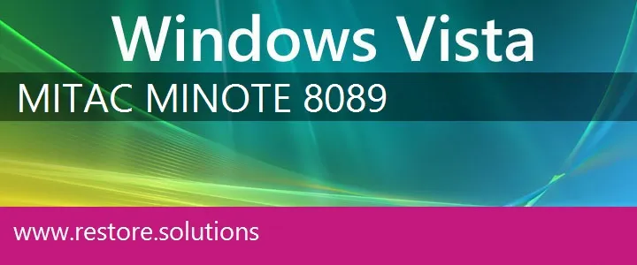 MiTAC MiNote 8089 windows vista recovery