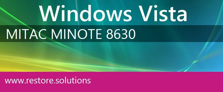 MiTAC Minote 8630 windows vista recovery
