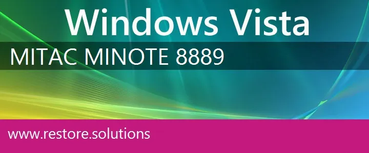 MiTAC MiNote 8889 windows vista recovery