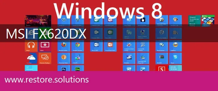 MSI FX620DX windows 8 recovery