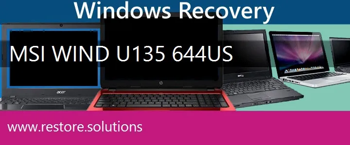 MSI Wind U135-644US Laptop recovery