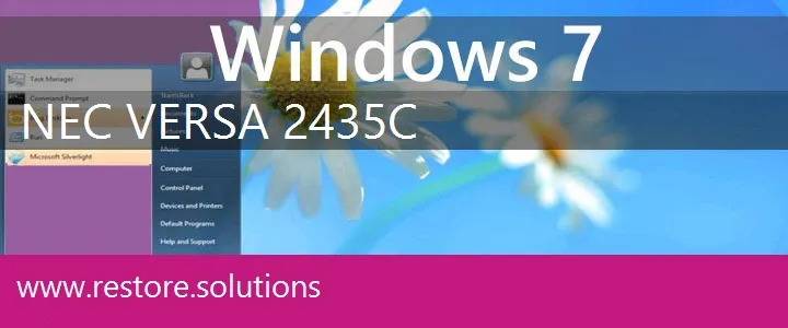 NEC Versa 2435C windows 7 recovery