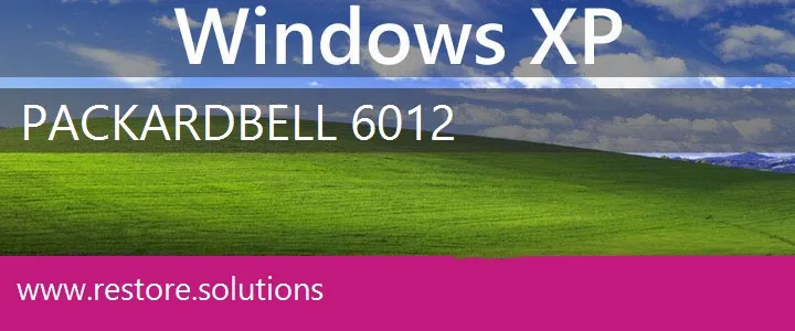Packard Bell 6012 windows xp recovery