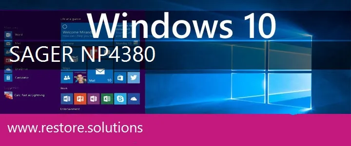 Sager NP4380 windows 10 recovery
