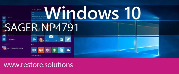 Sager NP4791 windows 10 recovery