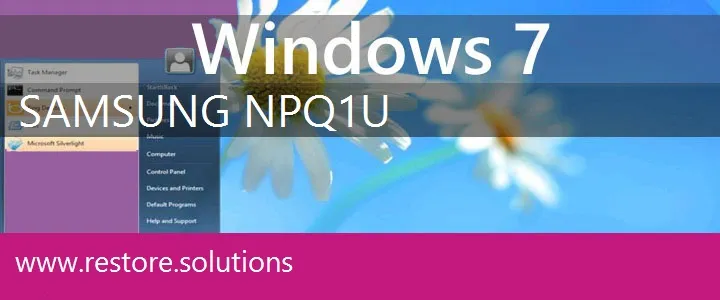 Samsung NPQ1U windows 7 recovery