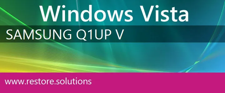 Samsung Q1UP-V windows vista recovery
