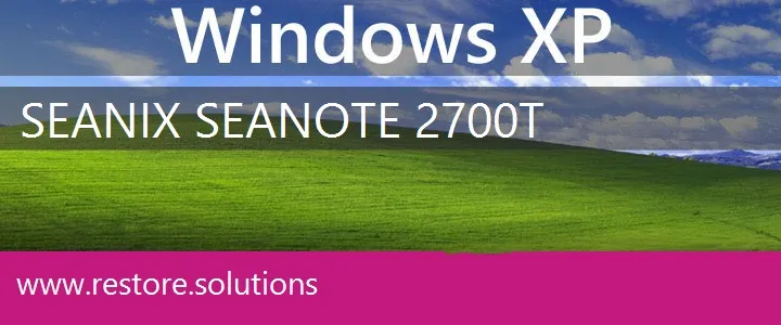 Seanix SeaNote 2700T windows xp recovery