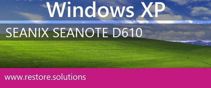 Seanix SeaNote D610 windows xp recovery