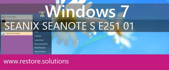 Seanix SeaNote S-E251-01 windows 7 recovery