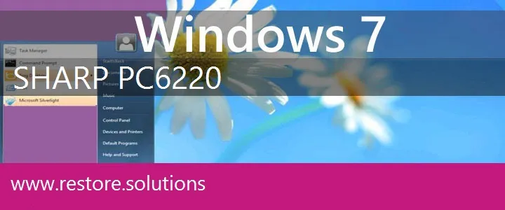 Sharp PC6220 windows 7 recovery