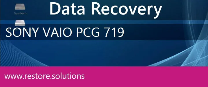 Sony Vaio PCG-719 data recovery