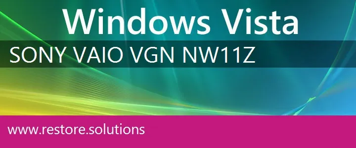 Sony Vaio VGN-NW11Z windows vista recovery