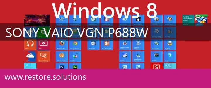 Sony Vaio VGN-P688W windows 8 recovery