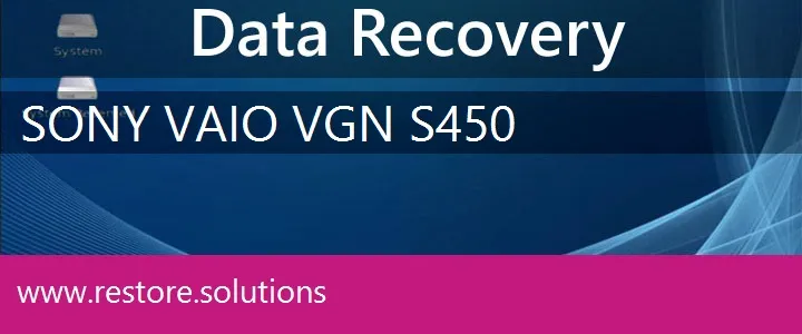 Sony Vaio VGN-S450 data recovery