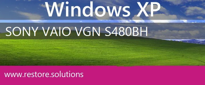 Sony Vaio VGN-S480BH windows xp recovery