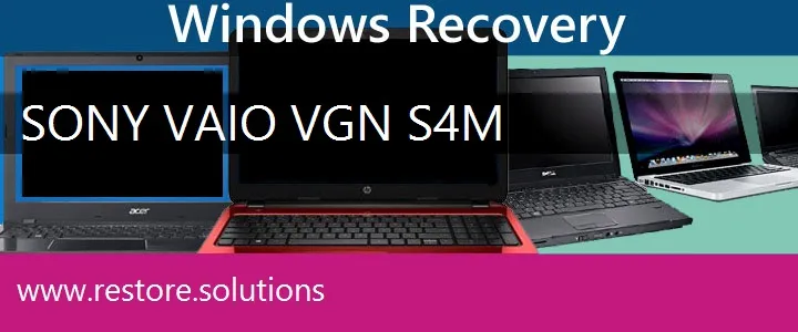 Sony Vaio VGN-S4M Laptop recovery
