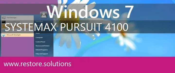 Systemax Pursuit 4100 windows 7 recovery