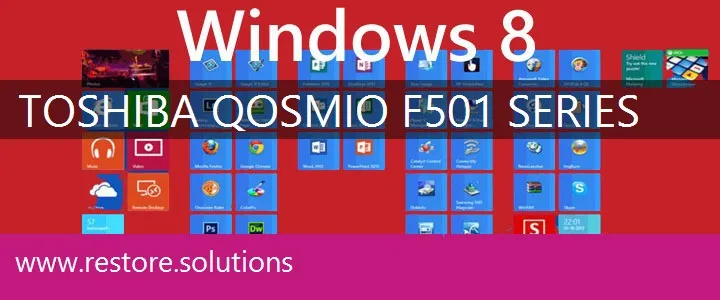 Toshiba Qosmio F501 Series windows 8 recovery