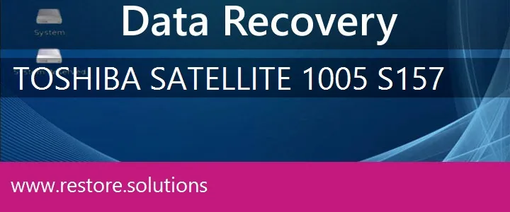 Toshiba Satellite 1005-S157 data recovery